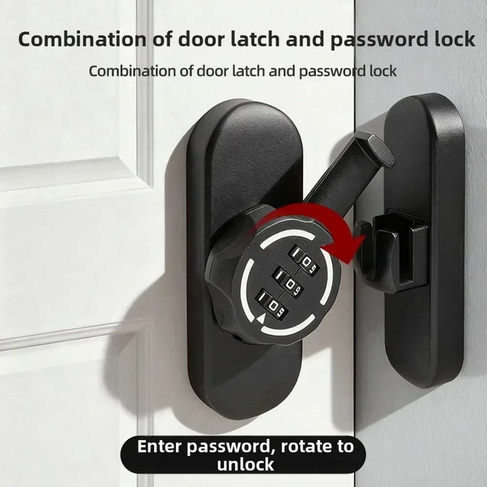 Furniture Sliding Door Hardware - Kunci Pintu Geser 90/180 Derajat, Kunci