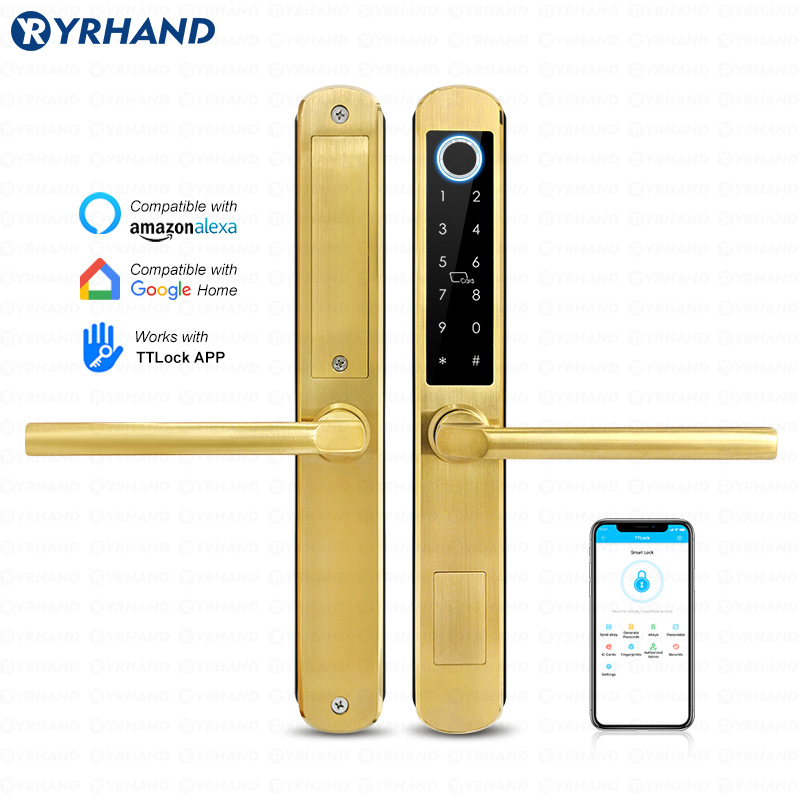 Furniture Sliding Door Hardware - IP66 kunci pintar baja tahan karat,