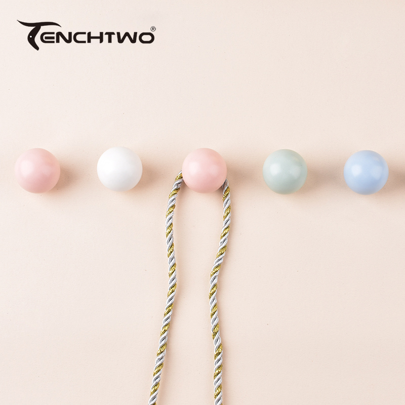 Furniture Hardware Manufacturers - Kait keramik bulat gantungan baju kait