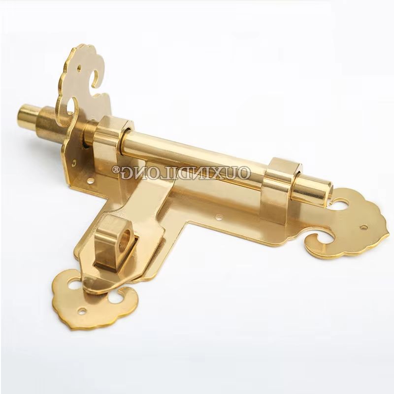 Barrel Bolt Slide - Kunci Pintu Antik Klasik Retro 1