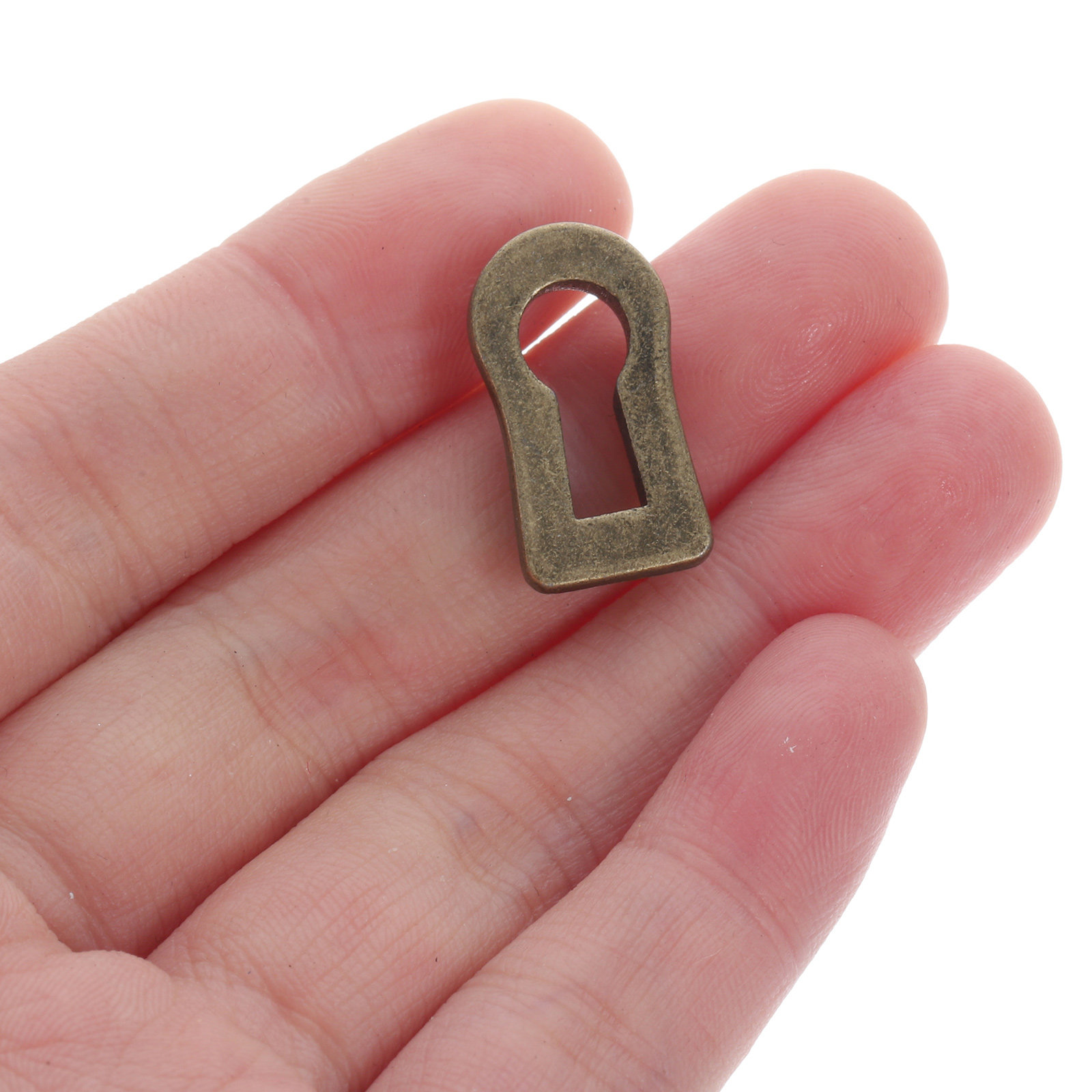 Furniture Hardware Manufacturers - 12 Buah Pelat Lubang Kunci Oval