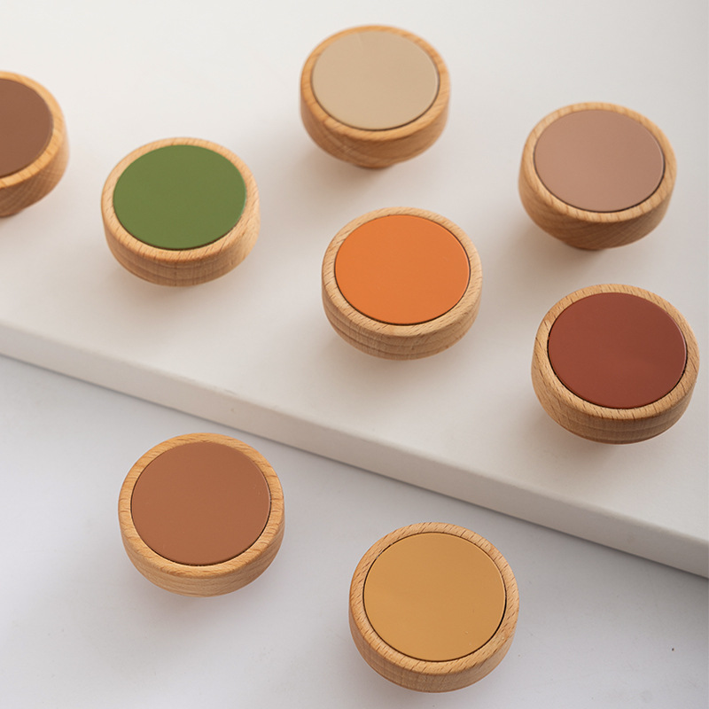 Japanese Furniture Hardware - Gagang Kayu Solid Gaya Jepang Wabi-Sabi