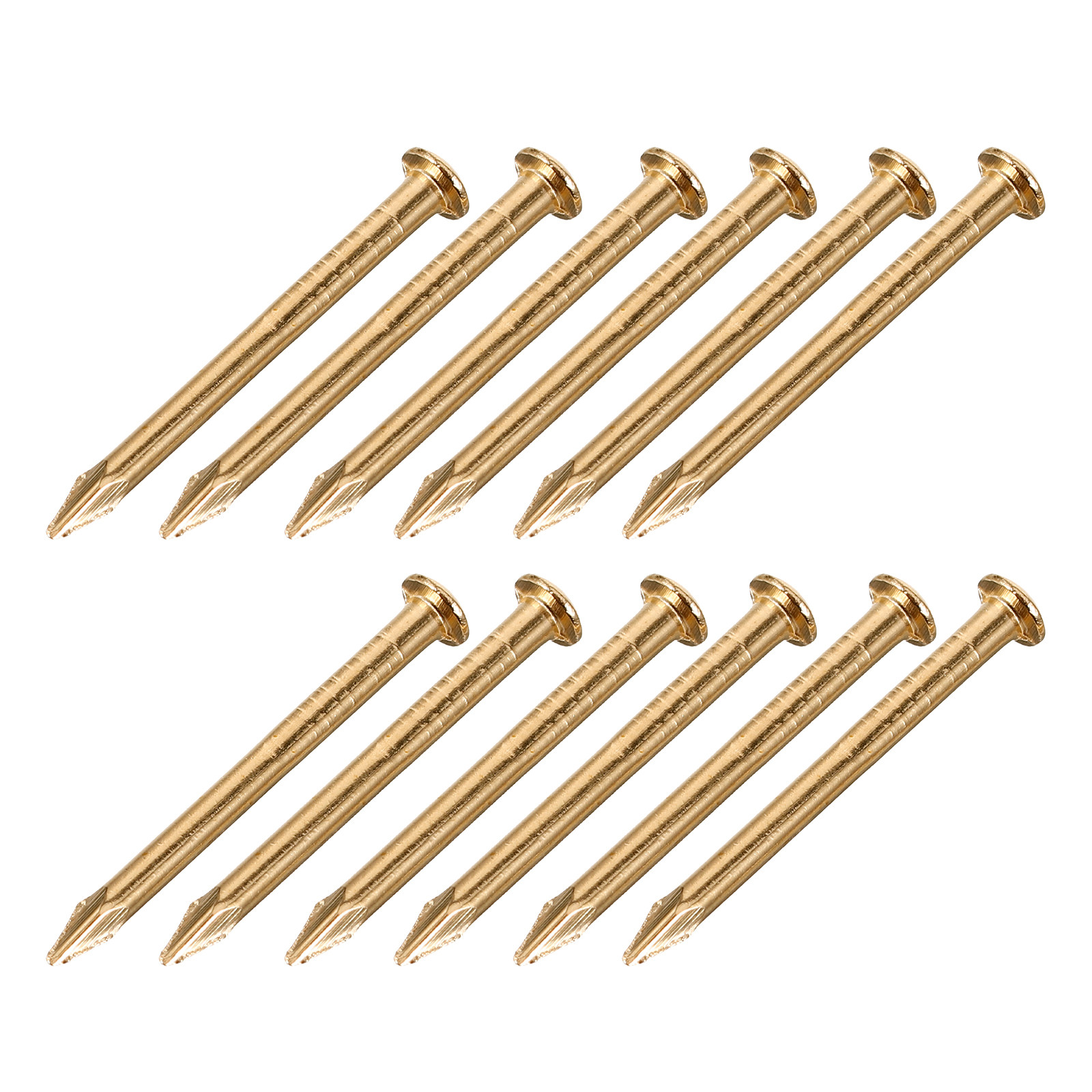 Furniture Upholstery Hardware - 200Pcs Paku Dekoratif Kuningan 8Mm untuk