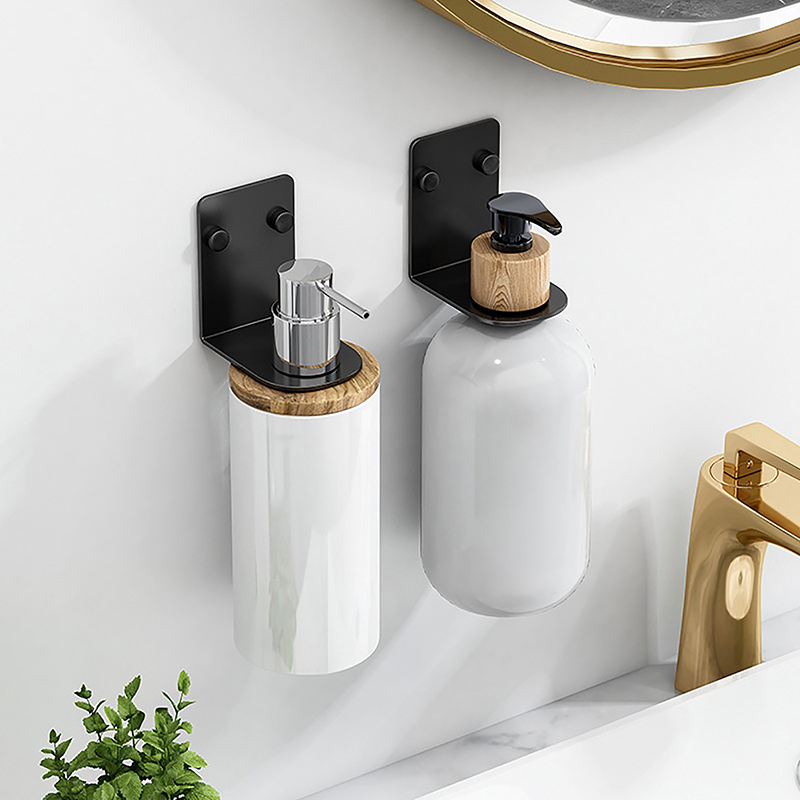 Shelf Bracket Pair - 1 Buah Tempat Botol Sabun Baja