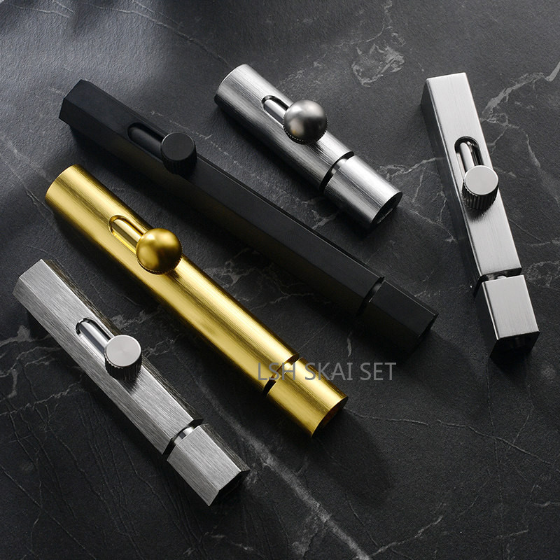 Barrel Bolt Slide - Kunci Geser Anti Maling dari Aluminium
