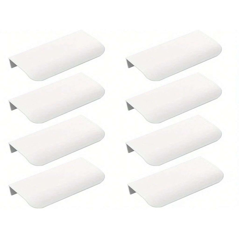 Furniture Hardware Drawer Pulls - 8-Pack Gagang Tarik Jari, Gagang Laci