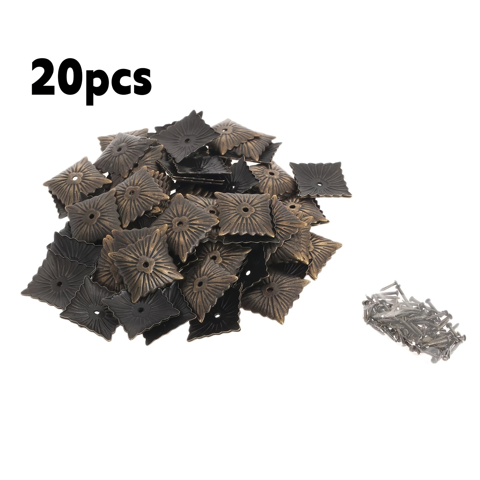 Furniture Upholstery Hardware - 20 Buah Paku Pelapis 21X21Mm Paku