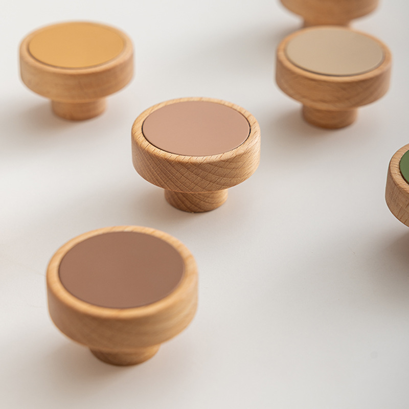 Japanese Furniture Hardware - AOBT Gagang Kayu Solid Gaya Jepang