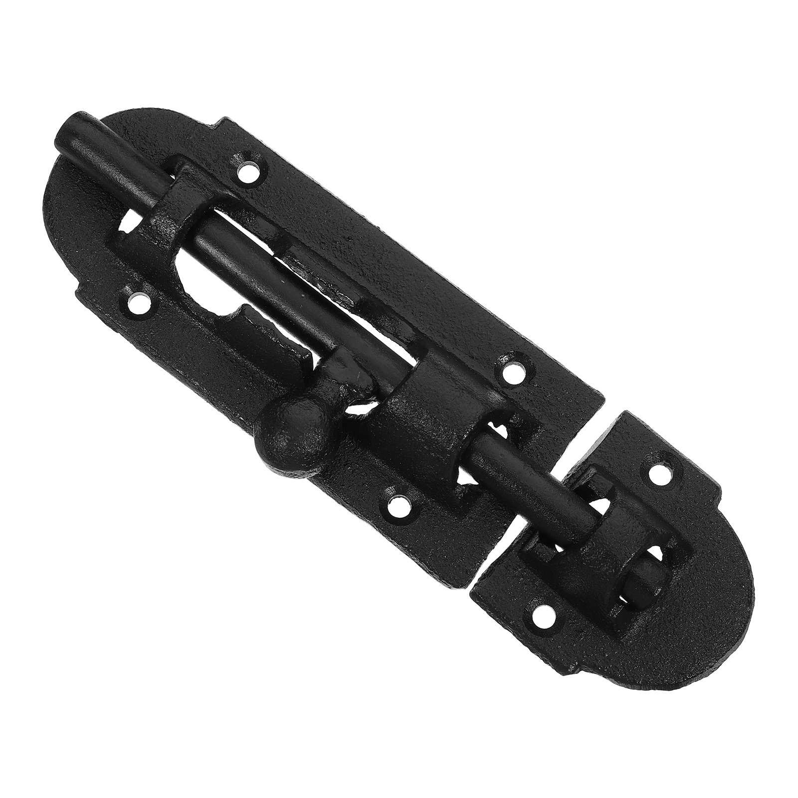 Barrel Bolt Slide - Kunci Gerendel Besi Cor Hitam, Kunci