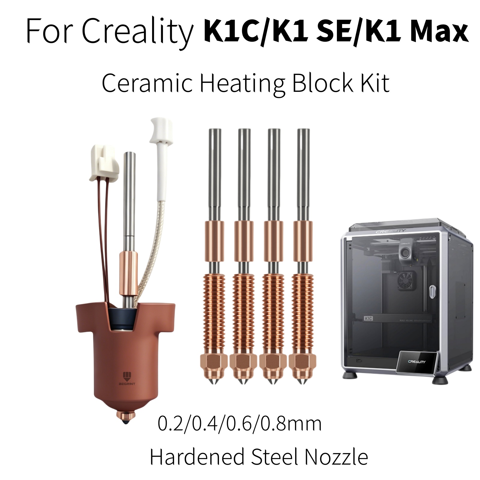 Creality Printer K1 - Untuk Creality K1C K1 MAX Hotend