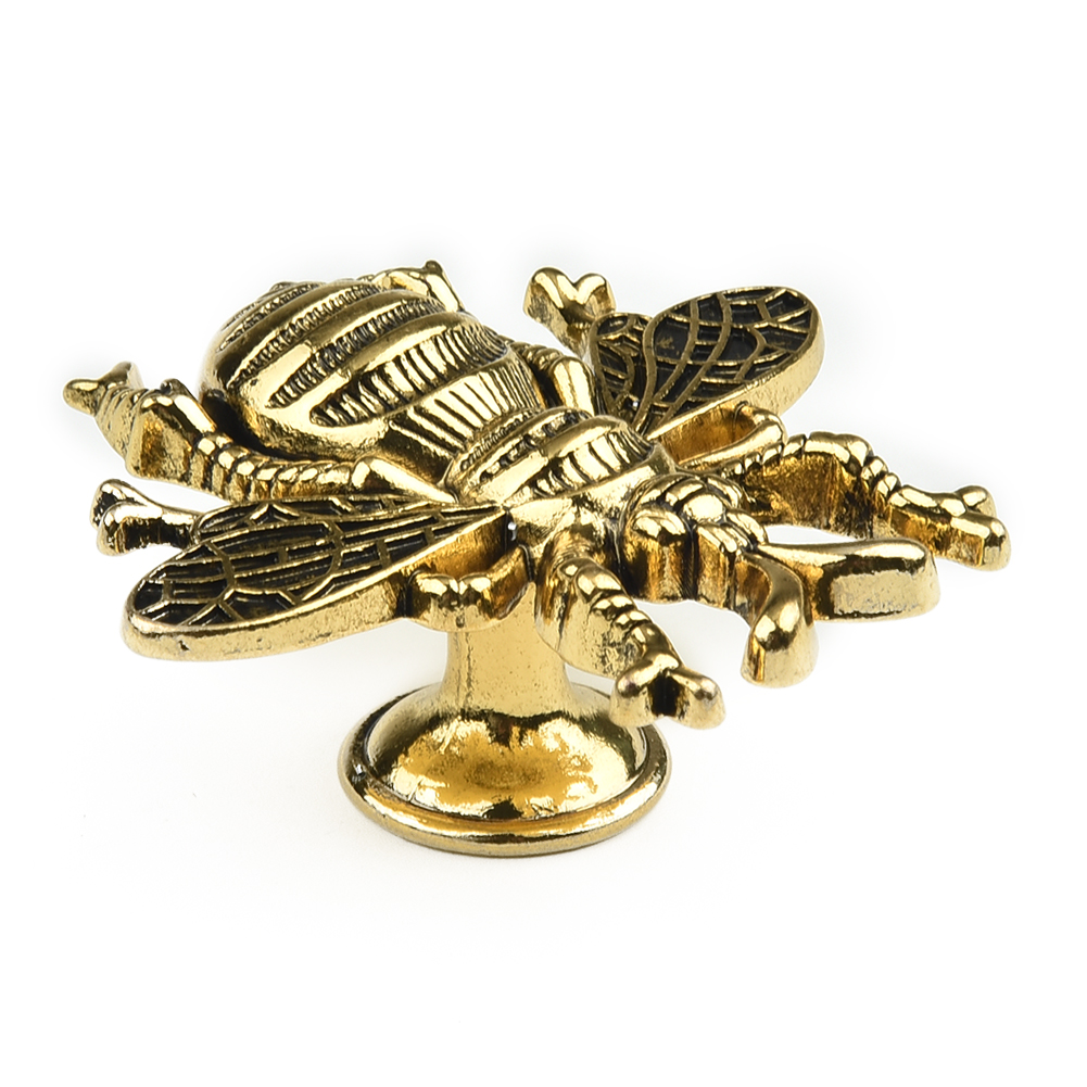 Furniture Hardware Drawer Pulls - Kenop Lemari Retro Bentuk Lebah, Gagang