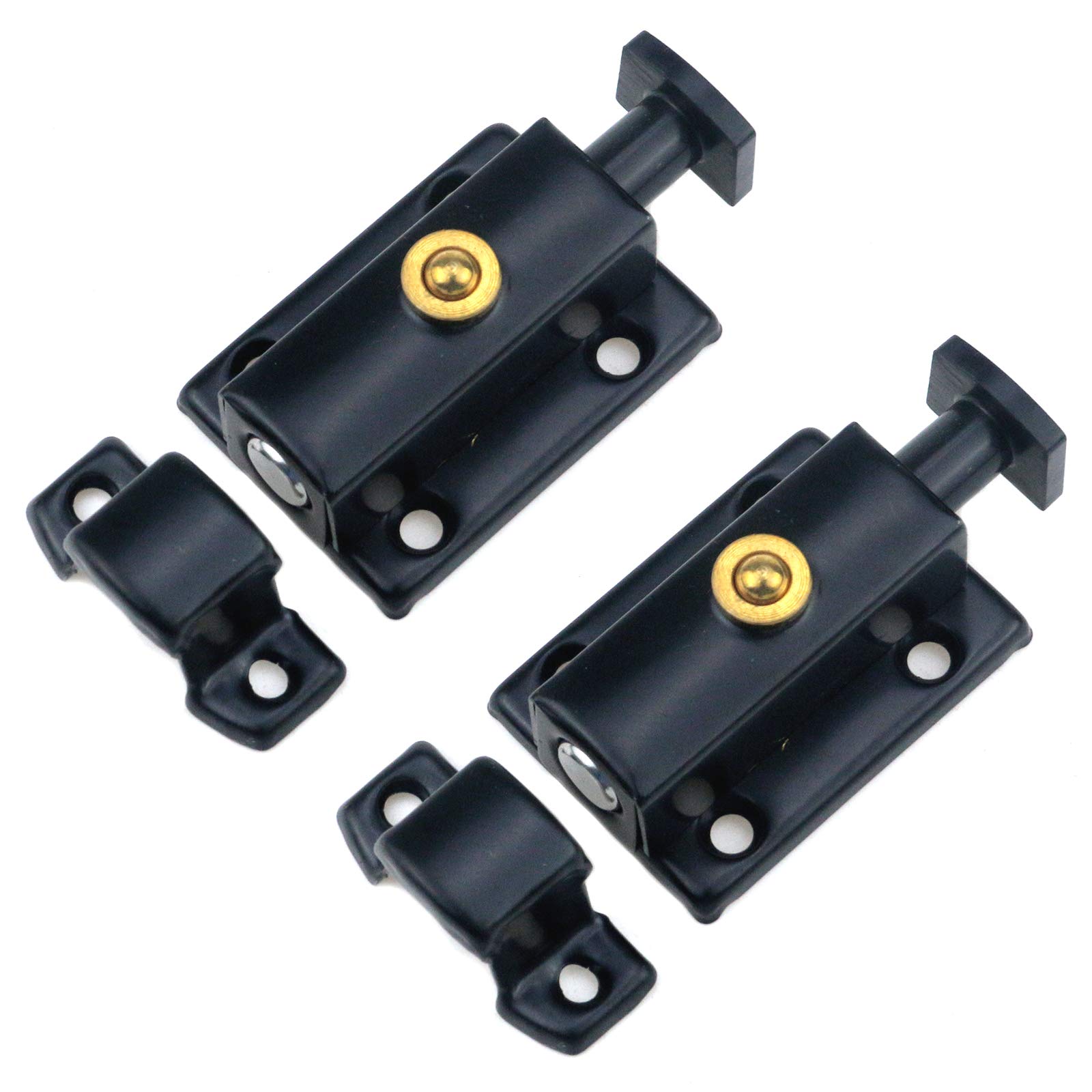 Barrel Bolt Slide - Kunci Gerbang Otomatis Baja Anti Karat