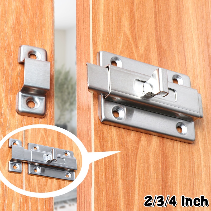 Barrel Bolt Slide - Baut Pintu Baja Tahan Karat 2
