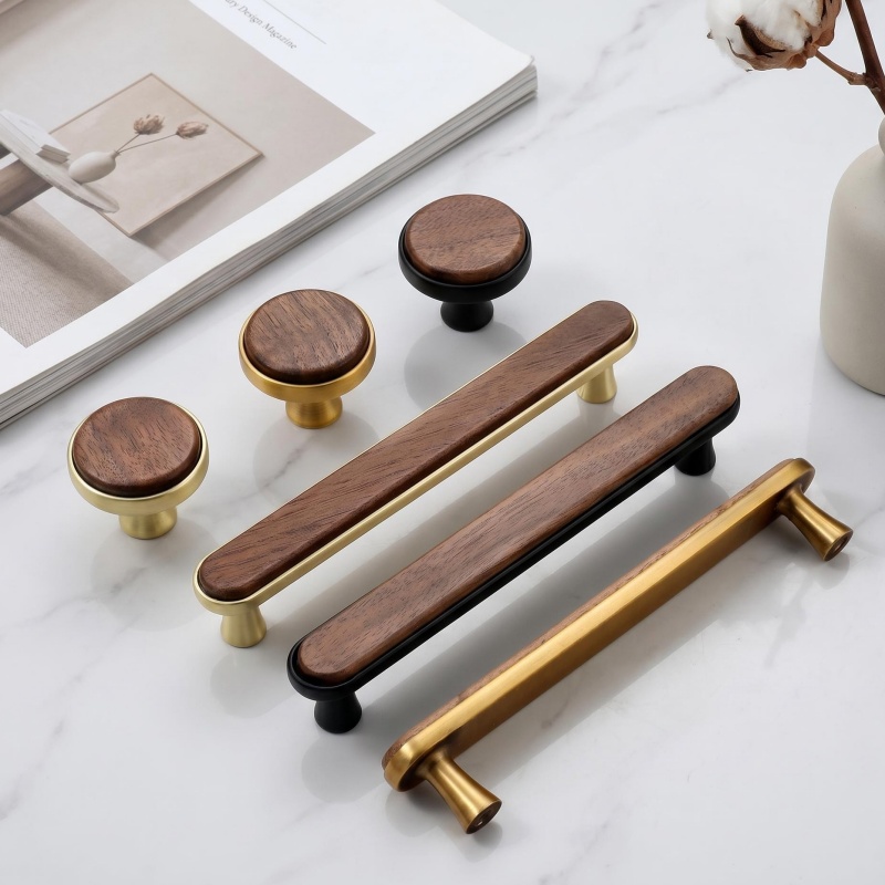Japanese Furniture Hardware - Gagang Lemari Dapur Jepang dari Kayu