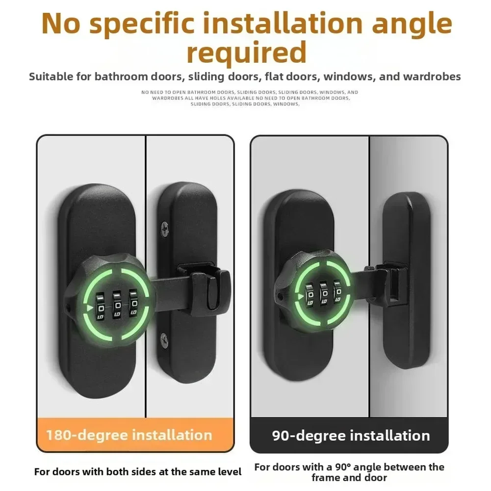 Kunci Pintu Geser 90/180 Deraj - Furniture Sliding Door Hardware ulasan dan harga