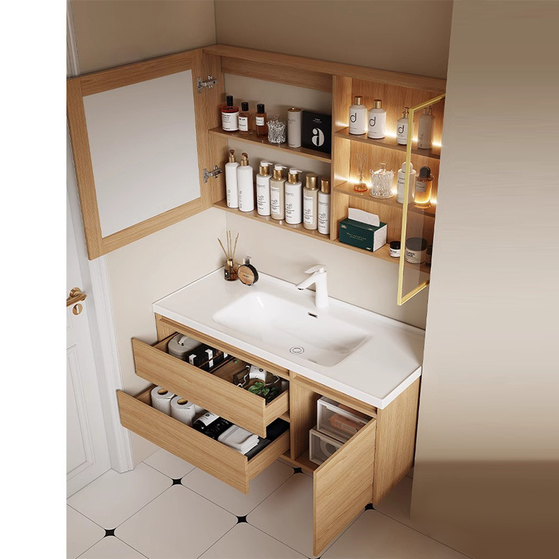 Kombinasi kabinet kamar mandi  - Japanese Furniture Hardware ulasan dan harga