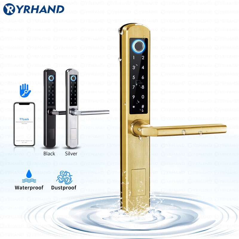 IP66 kunci pintar baja tahan k - Furniture Sliding Door Hardware ulasan dan harga
