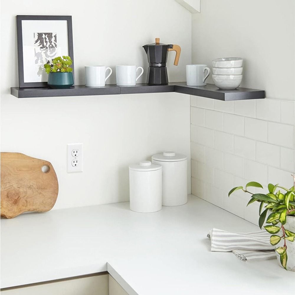 Rak penyimpanan gantung kayu t - Shelf Bracket Pair ulasan dan harga