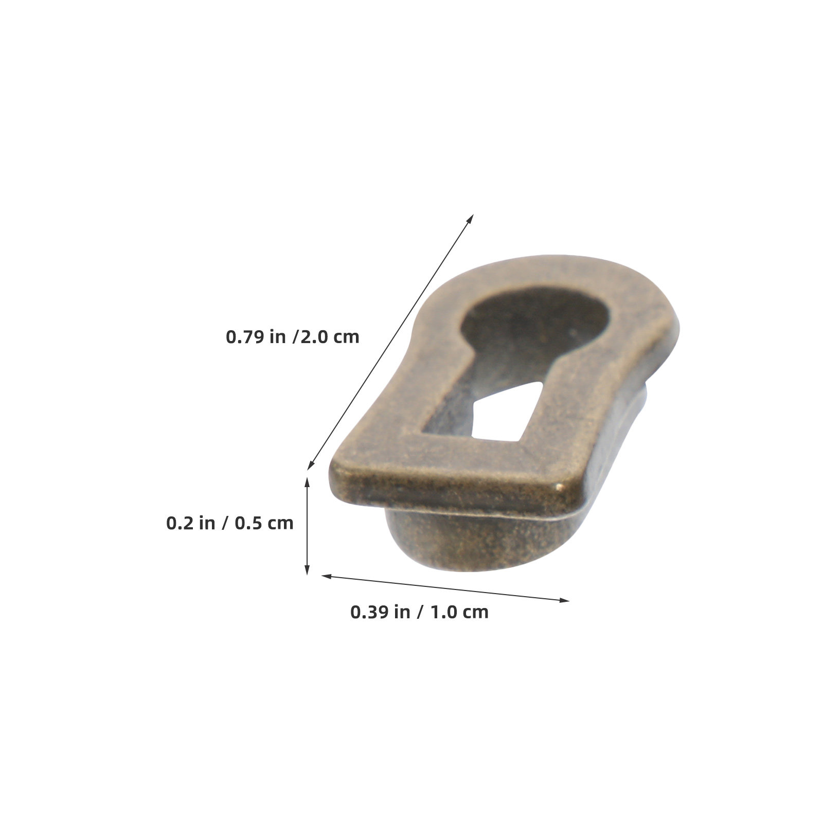 12 Buah Pelat Lubang Kunci Ova - Furniture Hardware Manufacturers ulasan dan harga