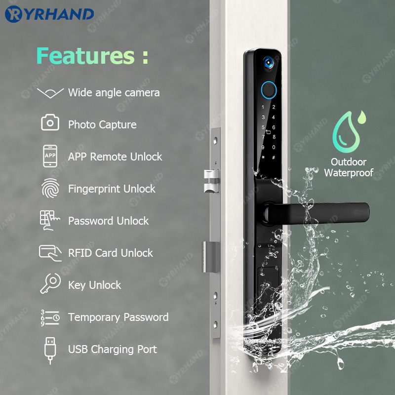 YRHAND IP66 tanpa kunci mata k - Furniture Sliding Door Hardware ulasan dan harga