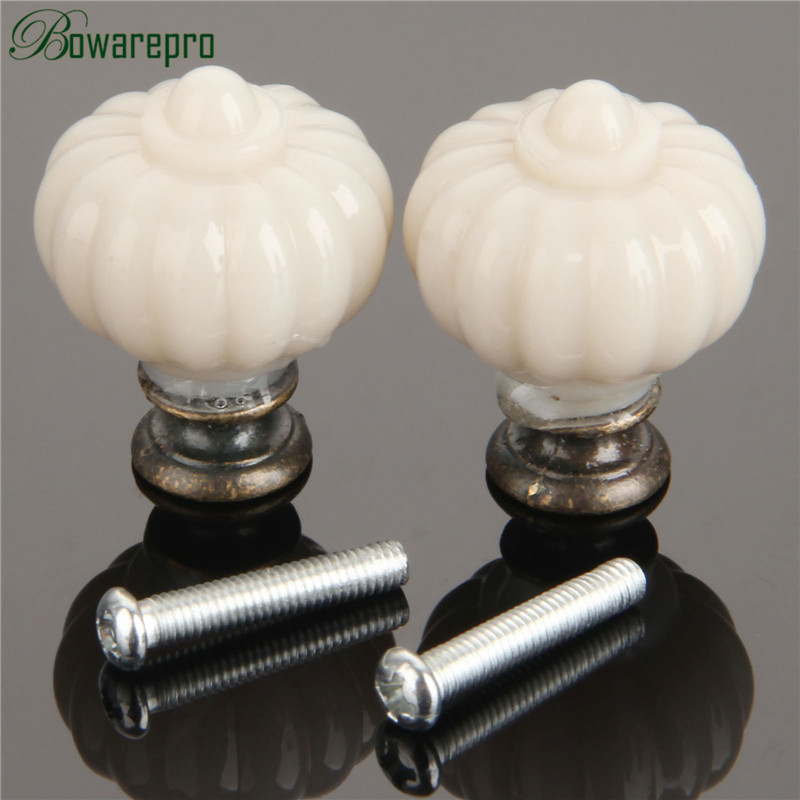 1 Buah Kenop Kabinet Labu Puti - Furniture Hardware Drawer Pulls ulasan dan harga