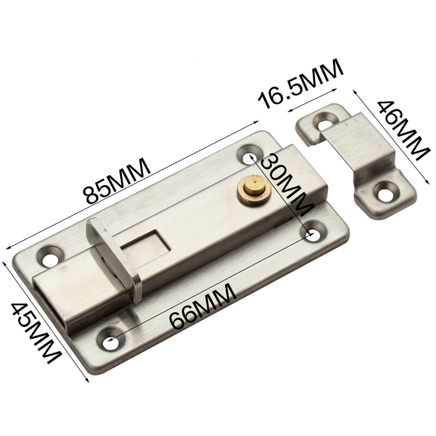 4 Inci Kait Pintu Baja Tahan K - Barrel Bolt Slide ulasan dan harga