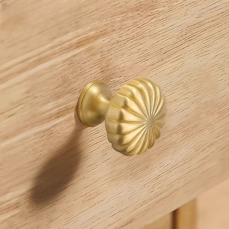 Kenop Bola Kuningan Sederhana  - Furniture Hardware Drawer Pulls ulasan dan harga