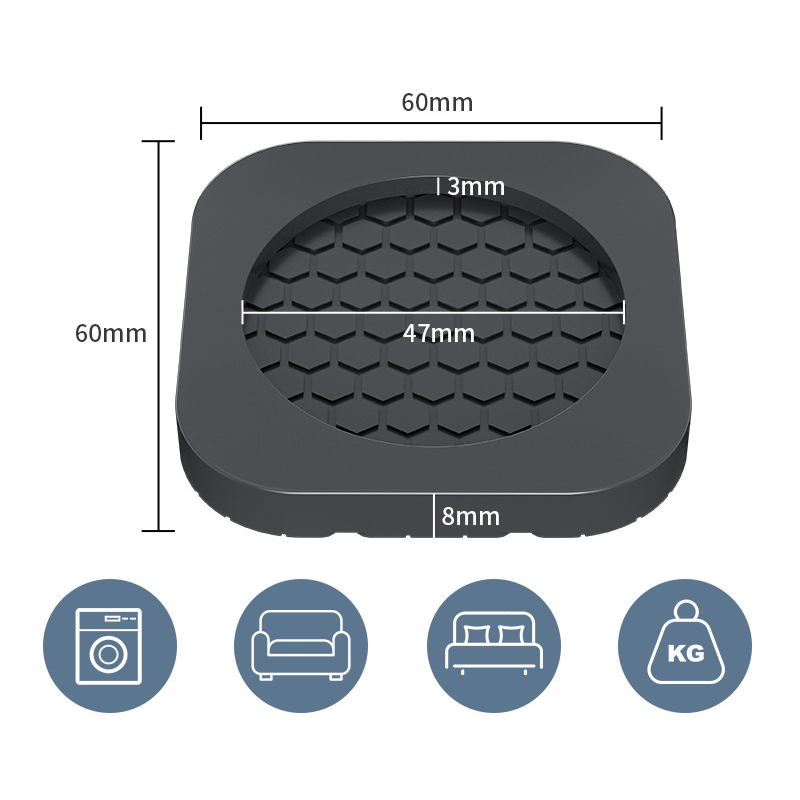 4 Buah Bantalan Kaki Anti Geta - Furniture Foot Pad ulasan dan harga