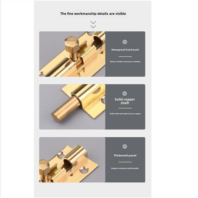 1 Buah Kunci Geser Pintu Kunin - Barrel Bolt Slide ulasan dan harga