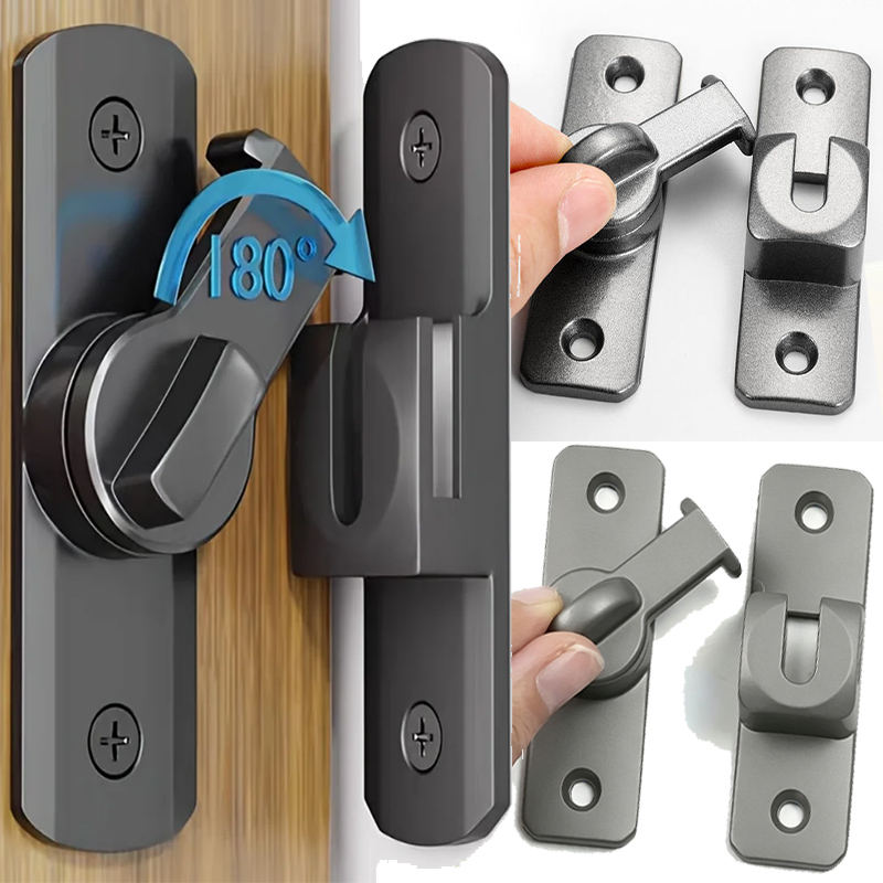 90/180 °   Kunci Pintu Putar d - Furniture Sliding Door Hardware ulasan dan harga
