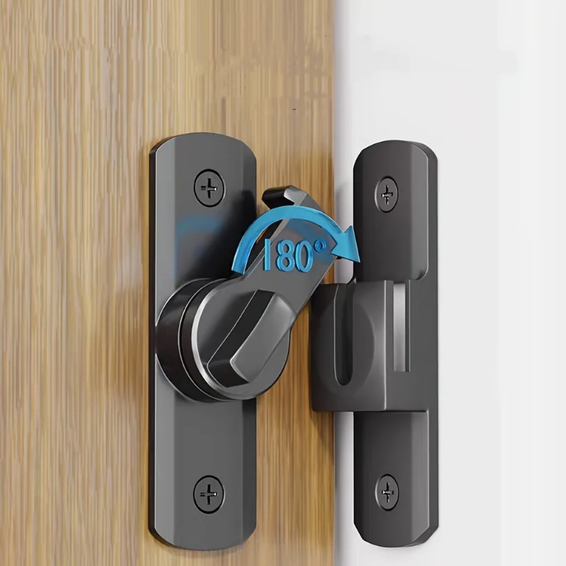 90/180 °   Kunci Pintu Putar d - Furniture Sliding Door Hardware ulasan dan harga
