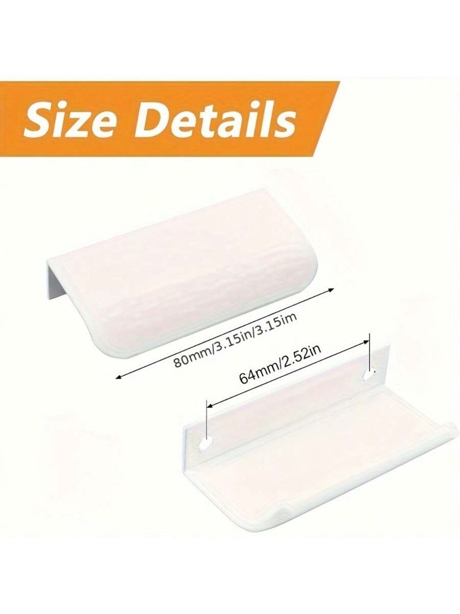 8-Pack Gagang Tarik Jari, Gaga - Furniture Hardware Drawer Pulls ulasan dan harga