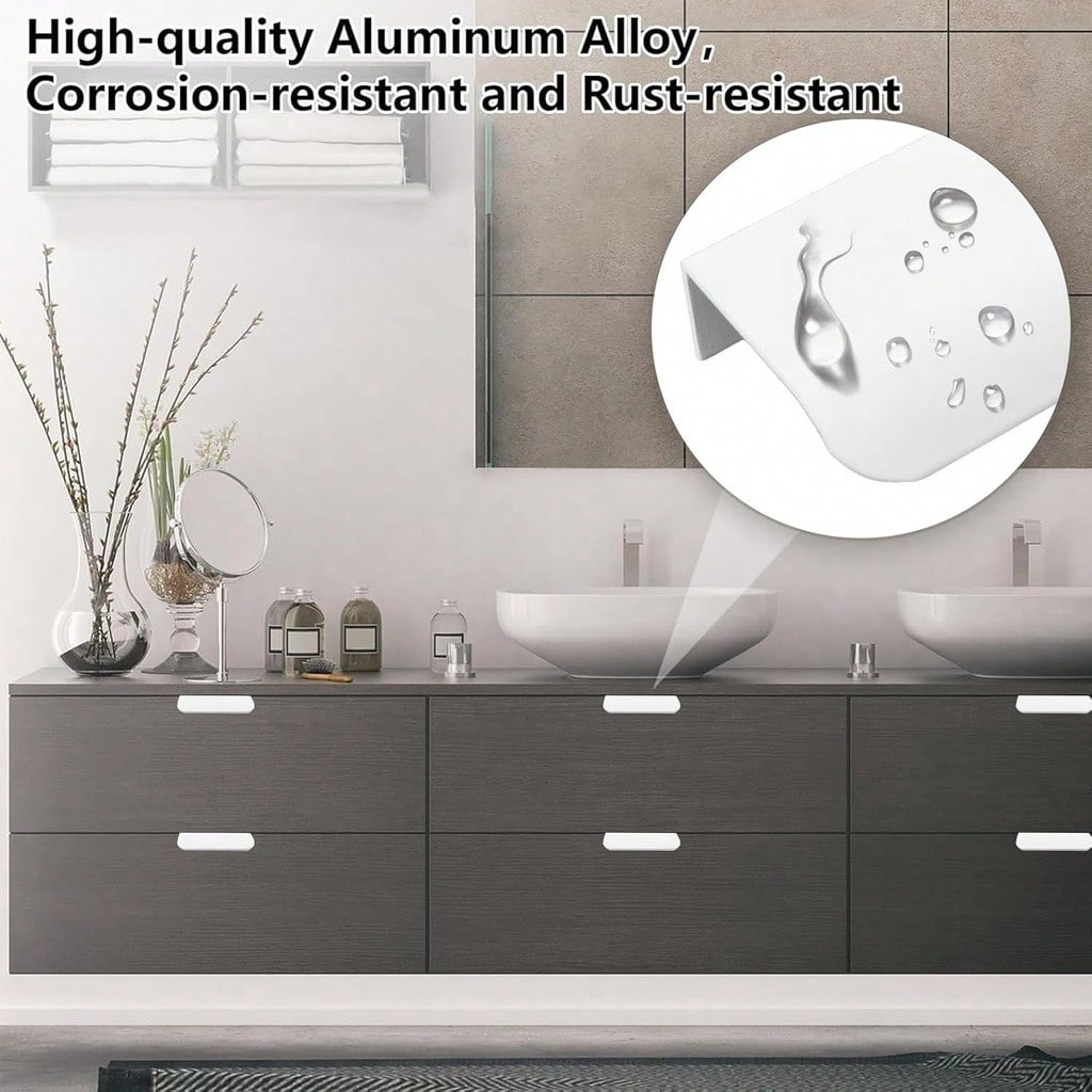 8-Pack Gagang Tarik Jari, Gaga - Furniture Hardware Drawer Pulls ulasan dan harga