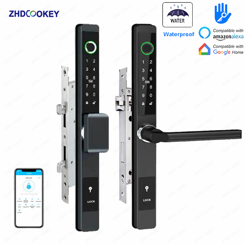 ZHDCOOKEY Kunci Pintu Digital  - Furniture Sliding Door Hardware ulasan dan harga
