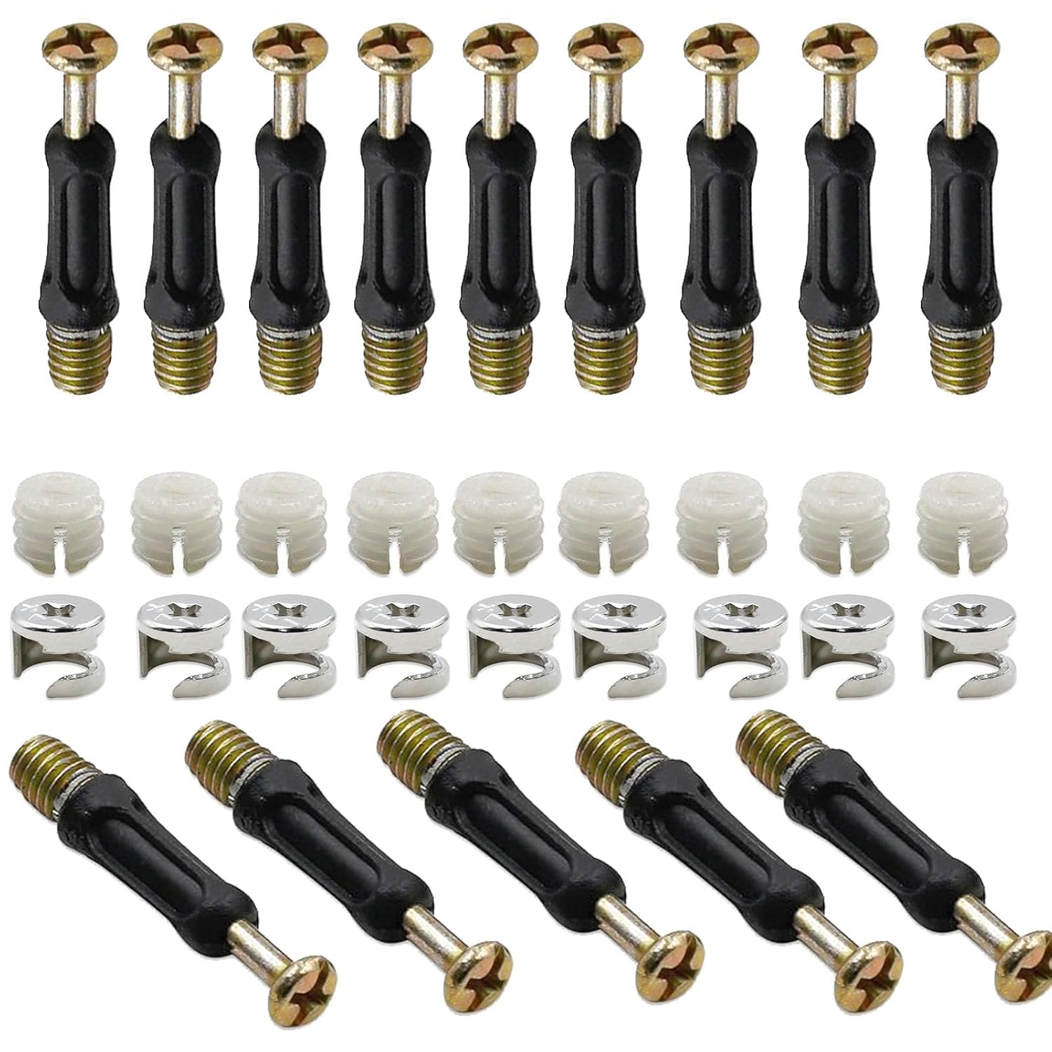 50 Set Perlengkapan Penghubung - Furniture Joinery Hardware ulasan dan harga