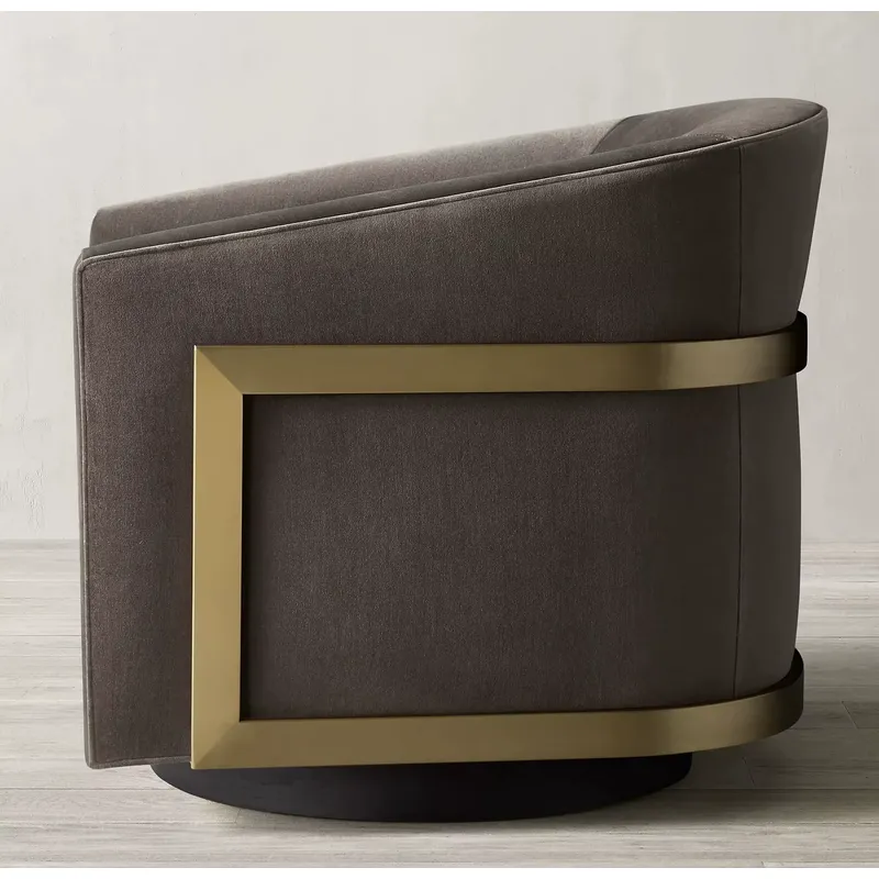 Kursi Putar Gaya Pelapis Moder - Furniture Upholstery Hardware ulasan dan harga