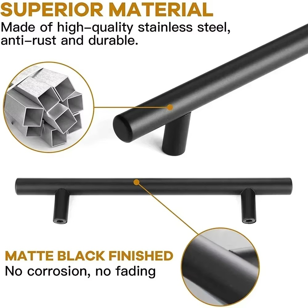 20 Buah Tarikan Kabinet Matte  - Furniture Hardware Drawer Pulls ulasan dan harga