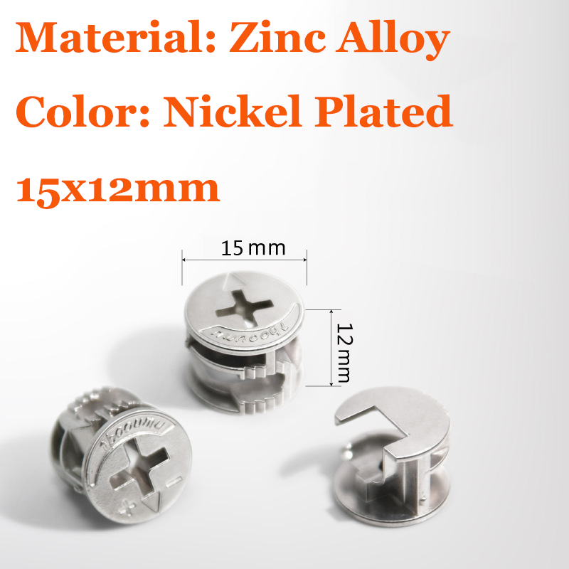 20 Buah Mur Pengunci Cam untuk - Furniture Joinery Hardware ulasan dan harga