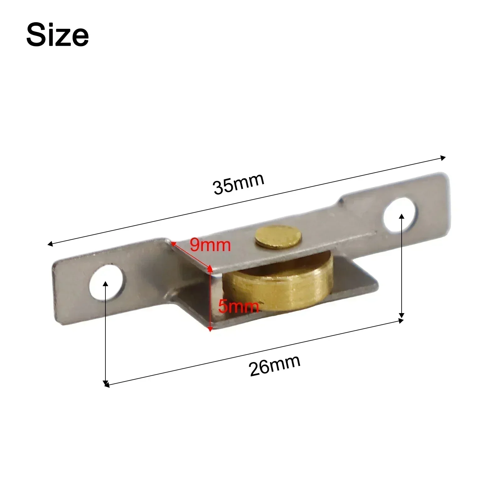 10 Buah Roda Geser Pintu Kabin - Furniture Joinery Hardware ulasan dan harga