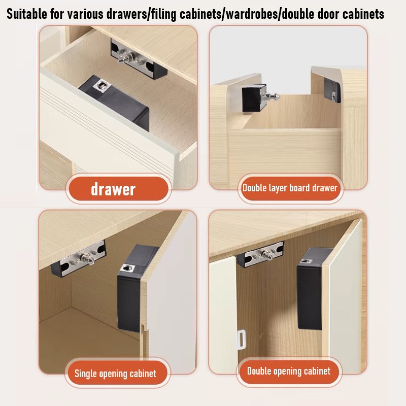 Tuya Kunci Pintu Kabinet Pinta - Furniture Hardware Manufacturers ulasan dan harga