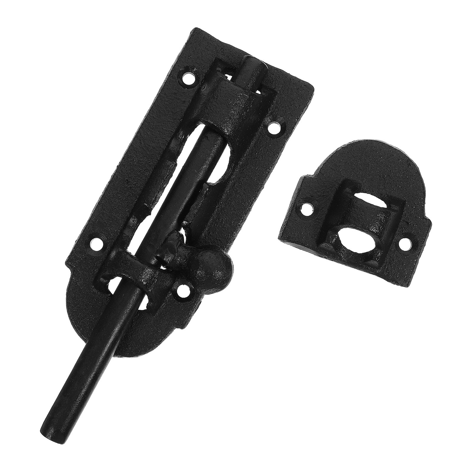Kunci Gerendel Besi Cor Hitam, - Barrel Bolt Slide ulasan dan harga
