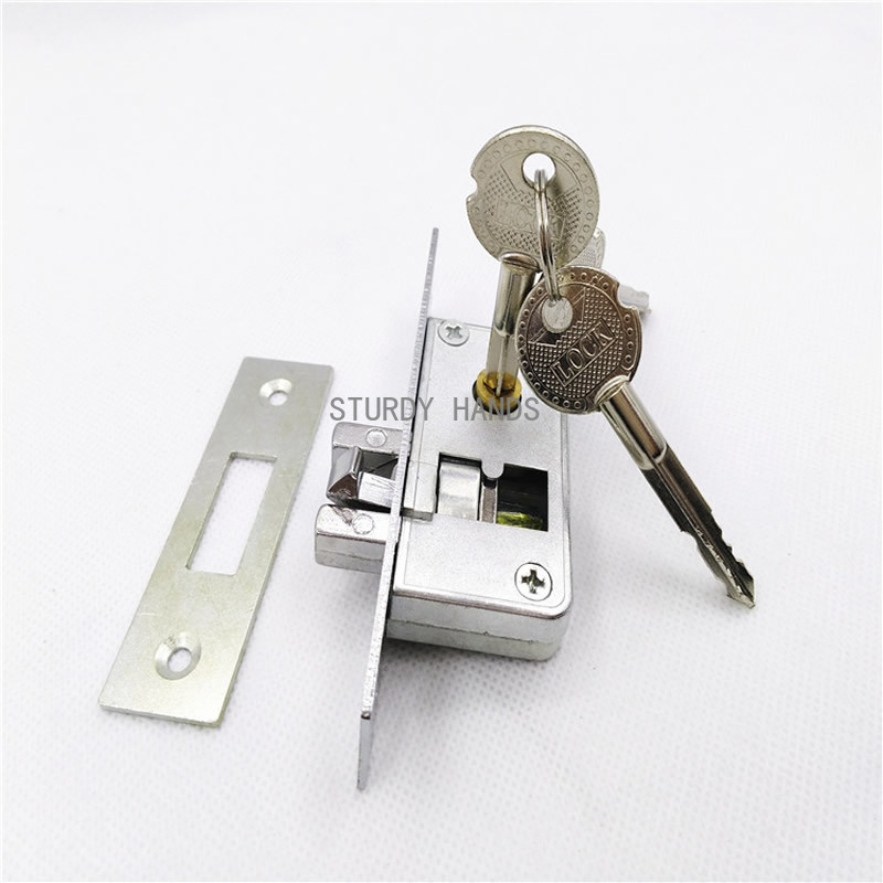Paduan pin kunci pintu geser t - Furniture Sliding Door Hardware ulasan dan harga