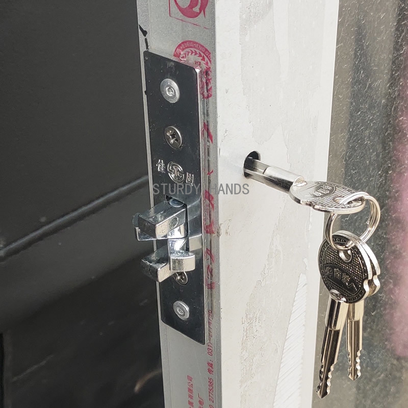 Paduan pin kunci pintu geser t - Furniture Sliding Door Hardware ulasan dan harga