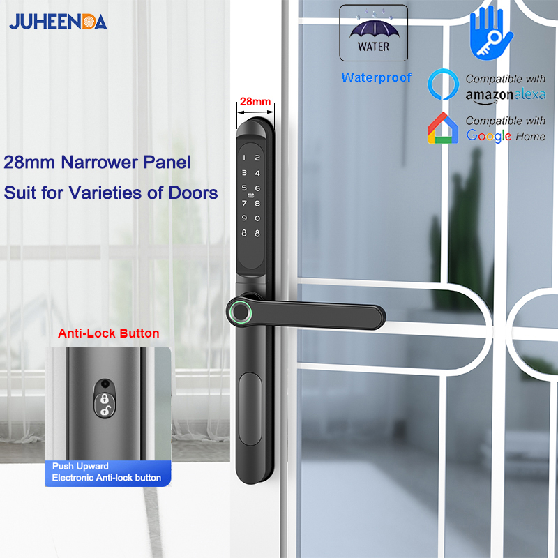 TTLock App kunci pintu alumini - Furniture Sliding Door Hardware ulasan dan harga